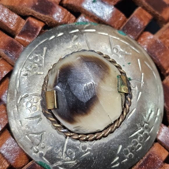 *HP* Anthropologie Cocobelle Marrakesh Belt In Sand OS NWT MRSP $175. - Picture 5 of 11